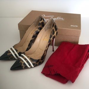 Leopard Christian Louboutin Pumps - almost new